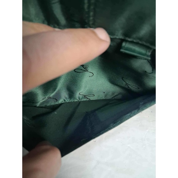 Vera Bradley‎ Wallet Zip Around Paisley Green Pink Purple Organizer Clutch READ - Picture 6 of 11